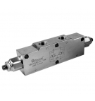 Doppelrückschlagventil 3/8" 40l/min 60-350 bar